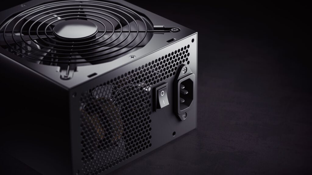 imagem de fonte de alimentação para pc - hardwhere